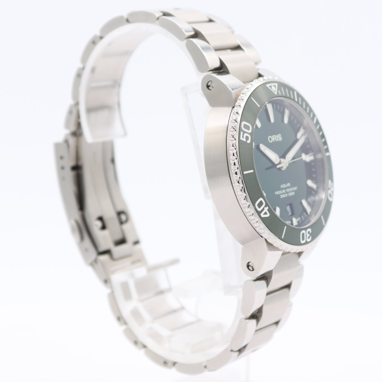 Oris Aquis Date Green 5974.01.733.7732.4157-07.8.21.05PEB