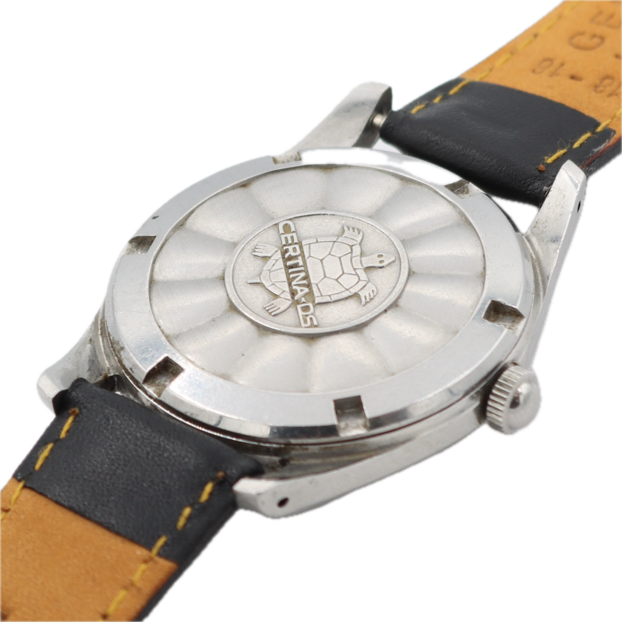Vintage 36mm Certina 346.825 DS Turtle Men's Automatic Wristwatch 25-651 Steel