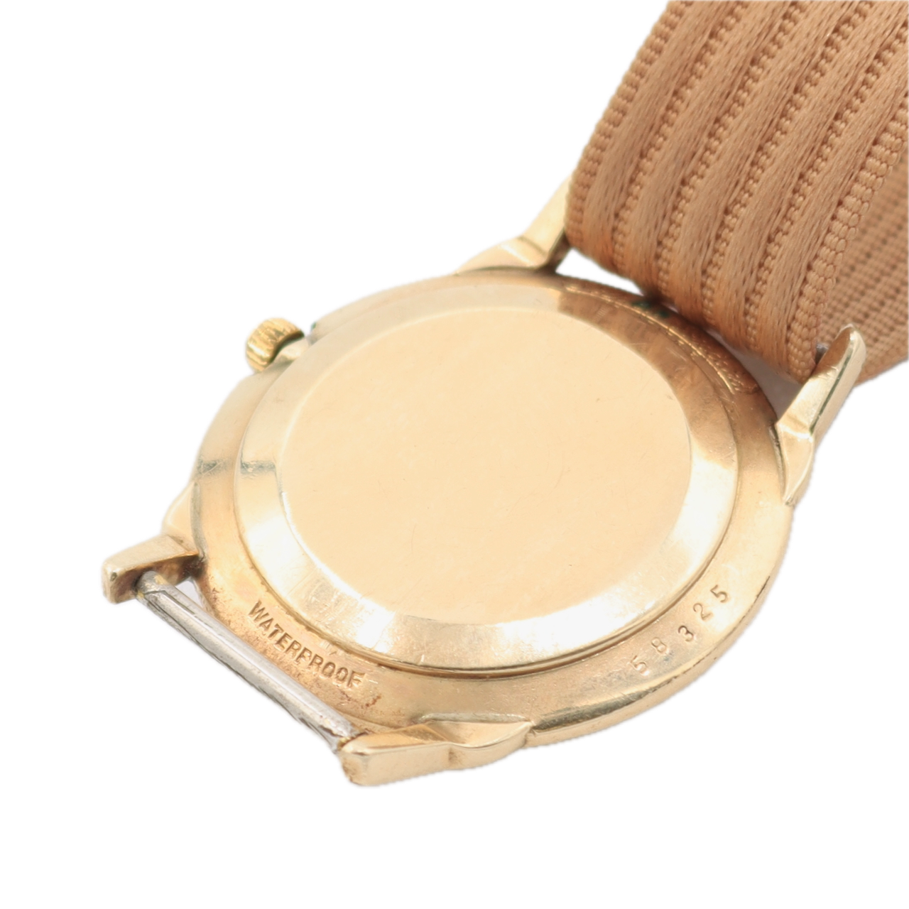 Vintage 33mm Lucien Piccard Seashark Men's Automatic Wristwatch 10k Gold Filled