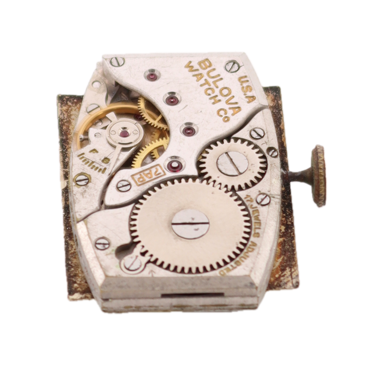 Vintage Bulova Crystal Dial