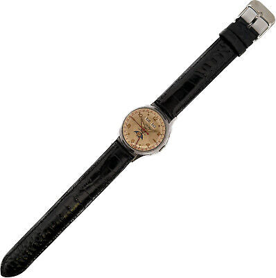Vintage Enicar Triple Date Moonphase 160 Men's Mechanical Wristwatch Swiss Runs