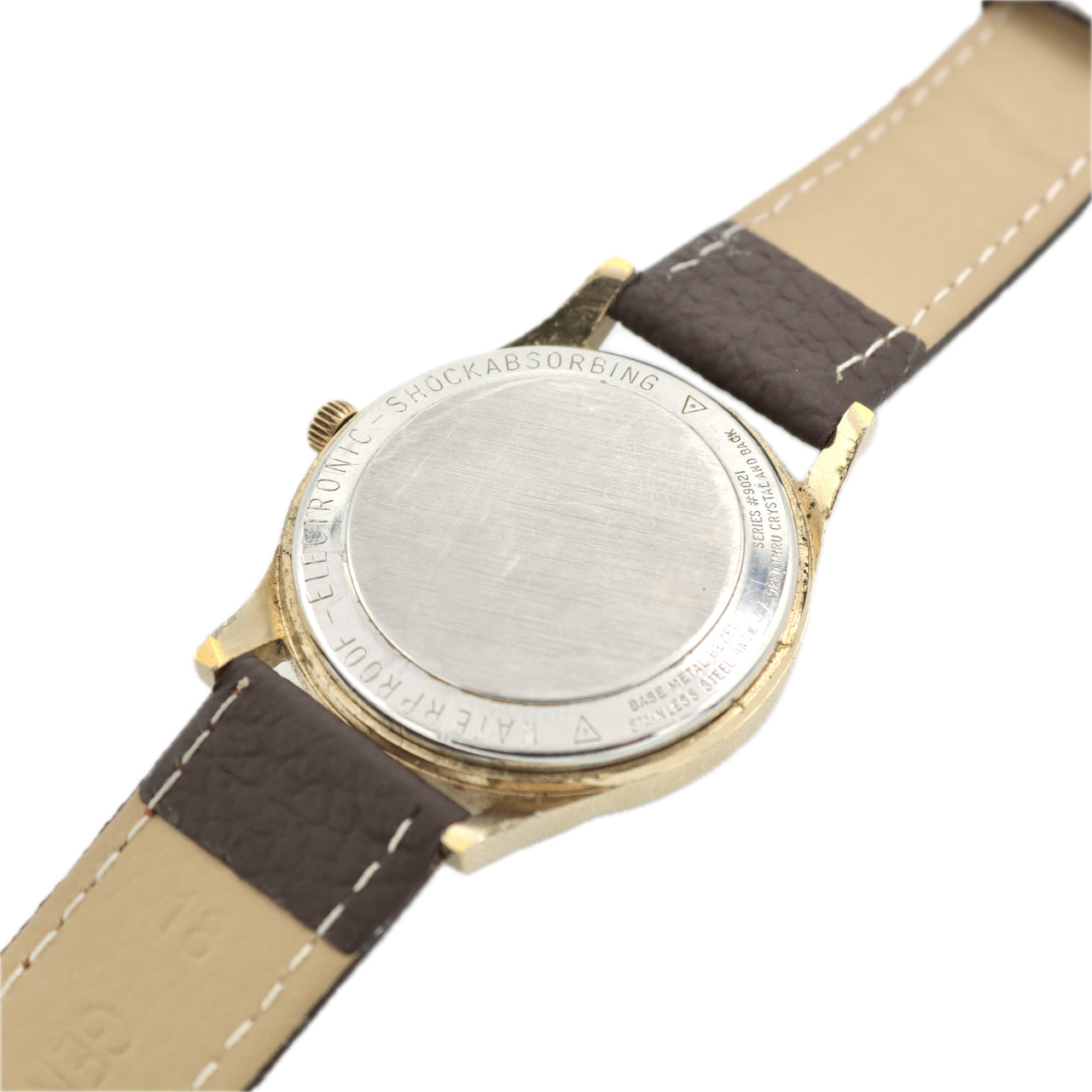 Vintage 34mm Benrus Model 60 Electronic Men's Electronic Wristwatch 11 R 13 D