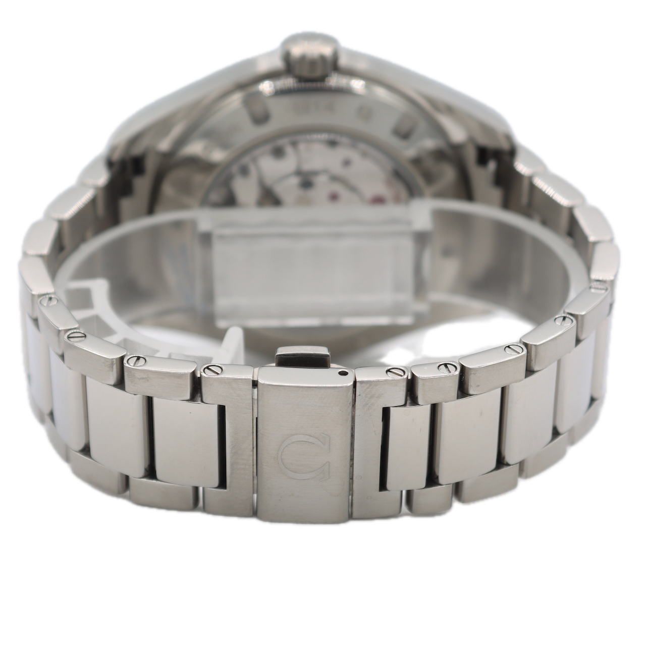Omega Aqua Terra GMT Men's Automatic Wristwatch Swiss Made Titanium w/Box