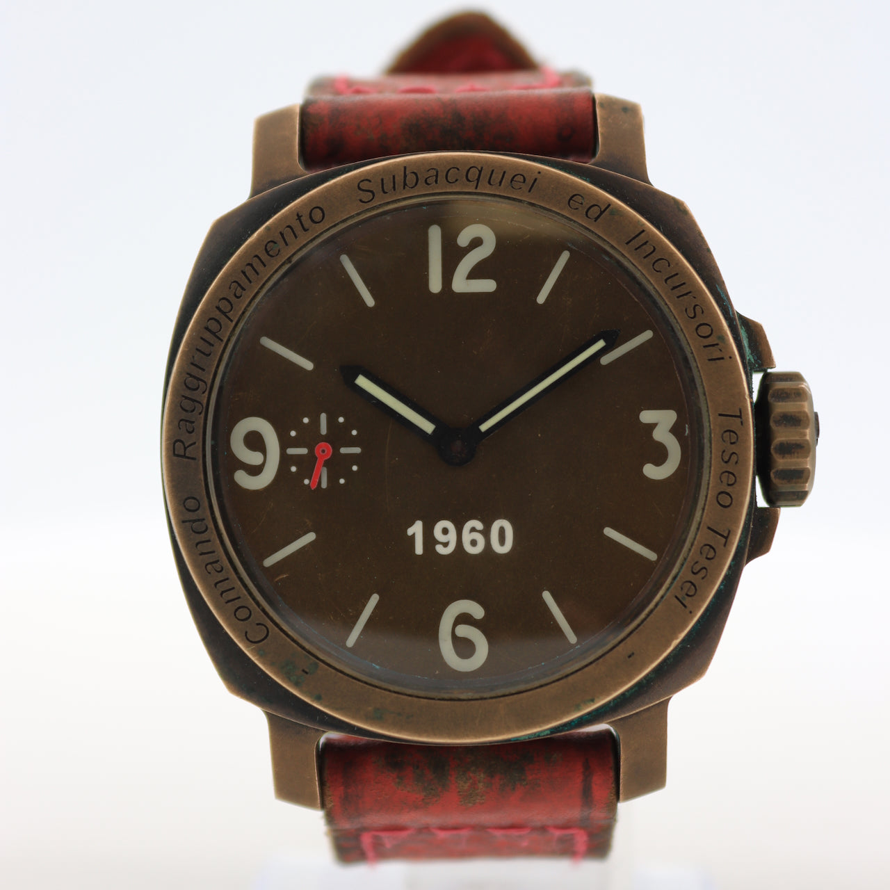 Comando Raggruppamento 22100 1960 Brown Men's Mechanical Wristwatch Full Kit