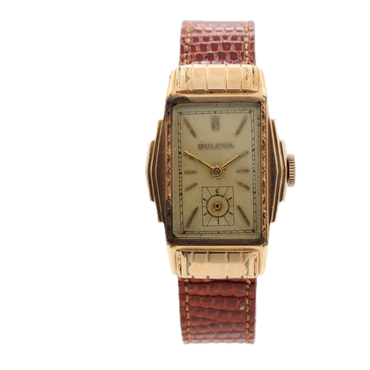 Vintage Bulova Ambassador Men's Mechanical Wristwatch 10 AE USA 10k GFDeco