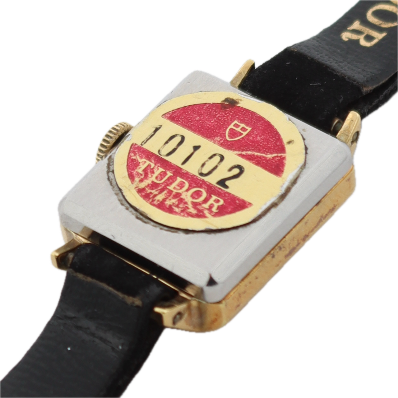 15.5mm Tudor 10102 Ladies Mechanical Wristwatch Fleurier 6630 w Sticker & Tag