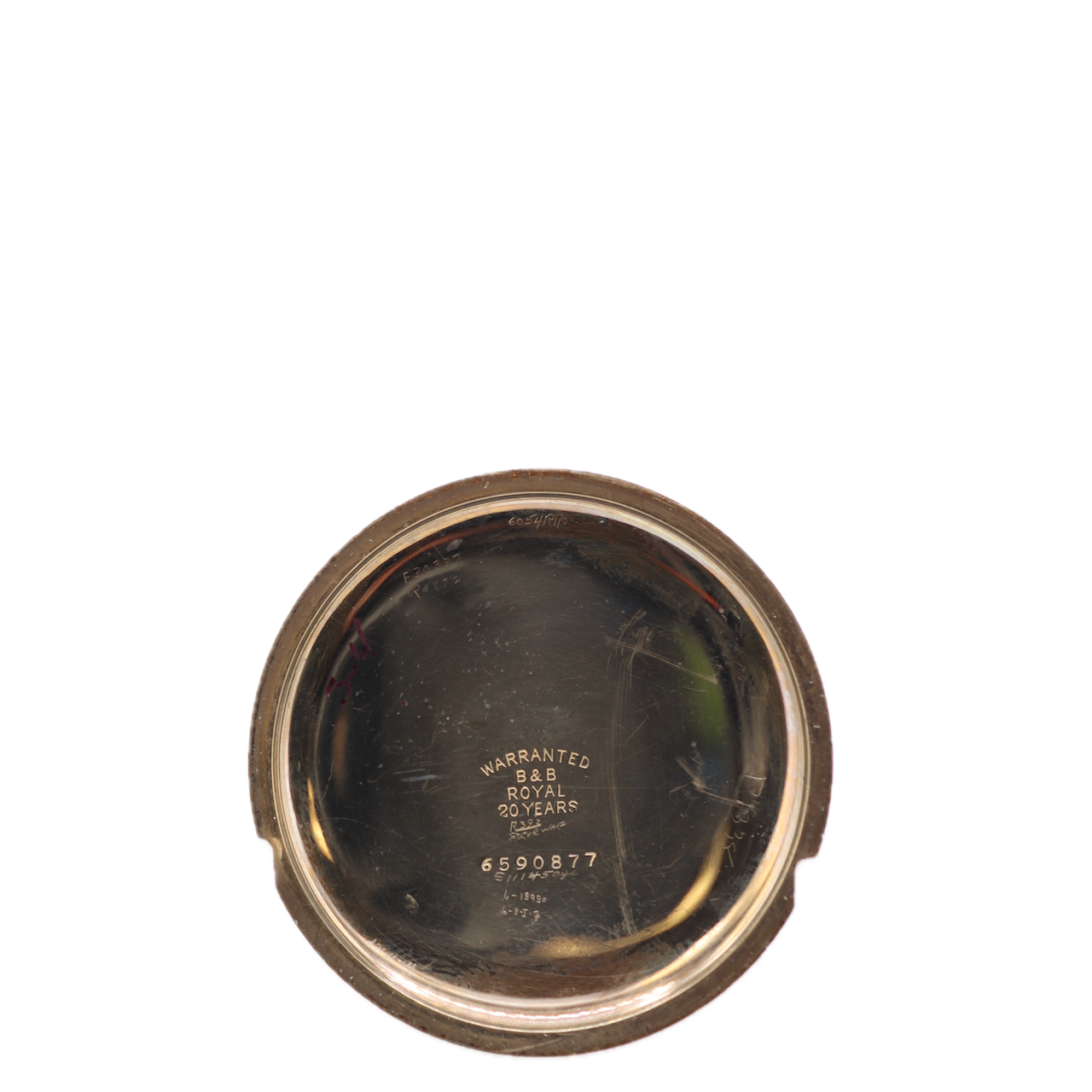 Antique 6s 1898 Waltham Multicolor 15 Jewel Pocket Watch Seaside Gold Filled
