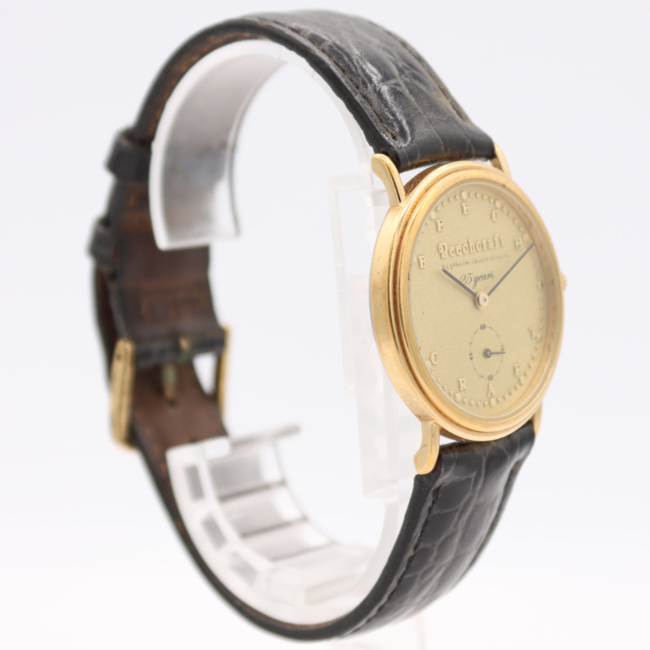 Vintage 33mm Hamilton 6210 Beechcraft Award Men's Quartz Wristwatch Gold Tone