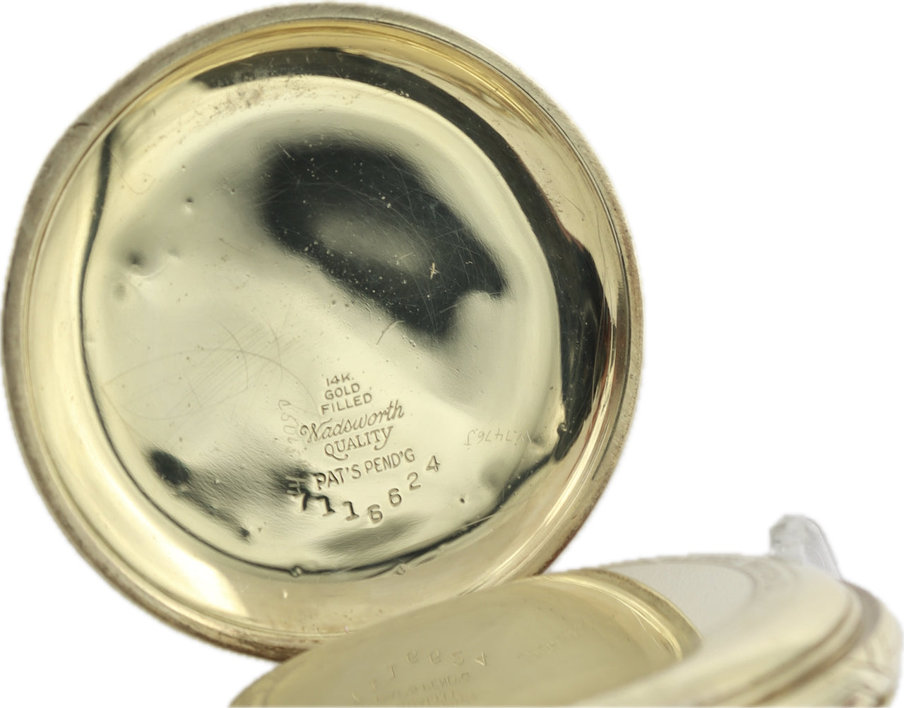 Antique 16S Illinois Railroad Pocket Watch Sangamo Special Green GoldFixed Bow