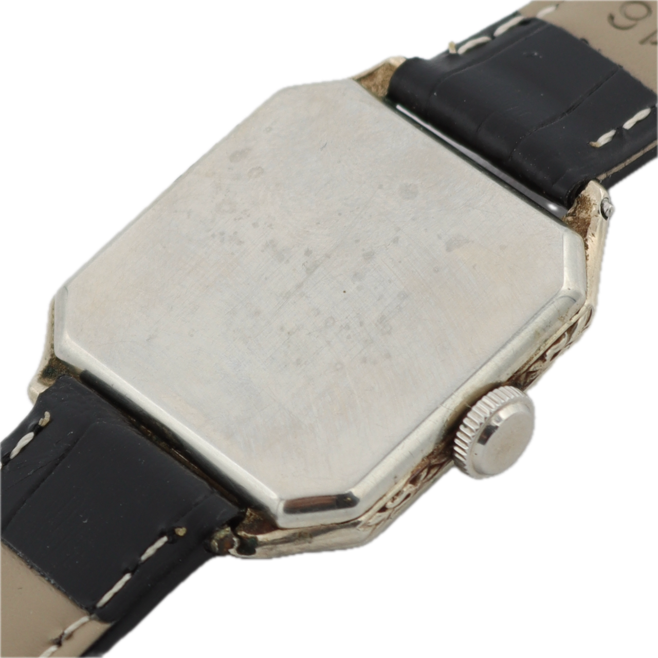 Antique 1927 Hamilton Square 17J Men's Mechanical Wristwatch 987 USA 14k GF