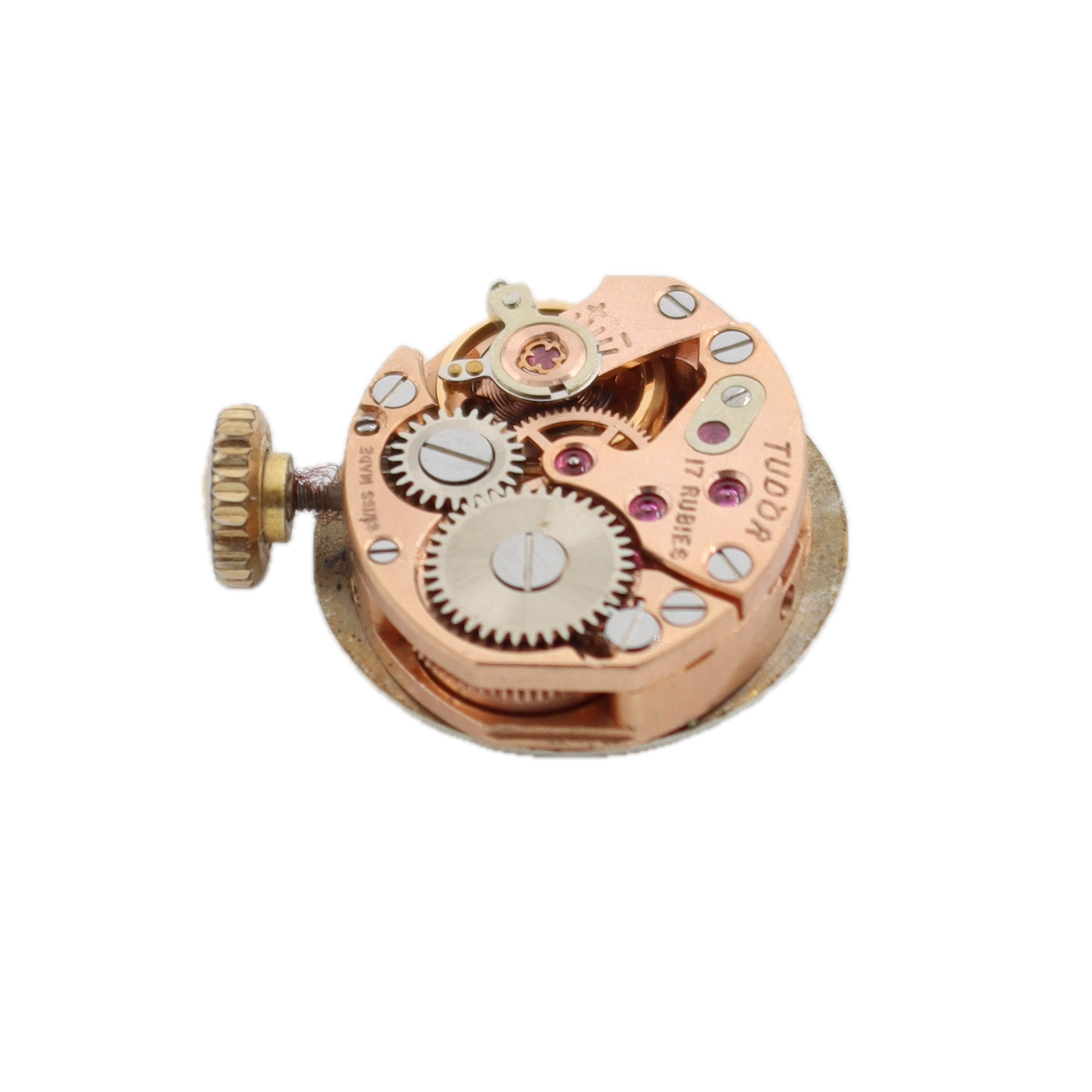 Vintage Tudor Cocktail 17 Jewel Ladies Mechanical Wristwatch Swiss 9k Gold