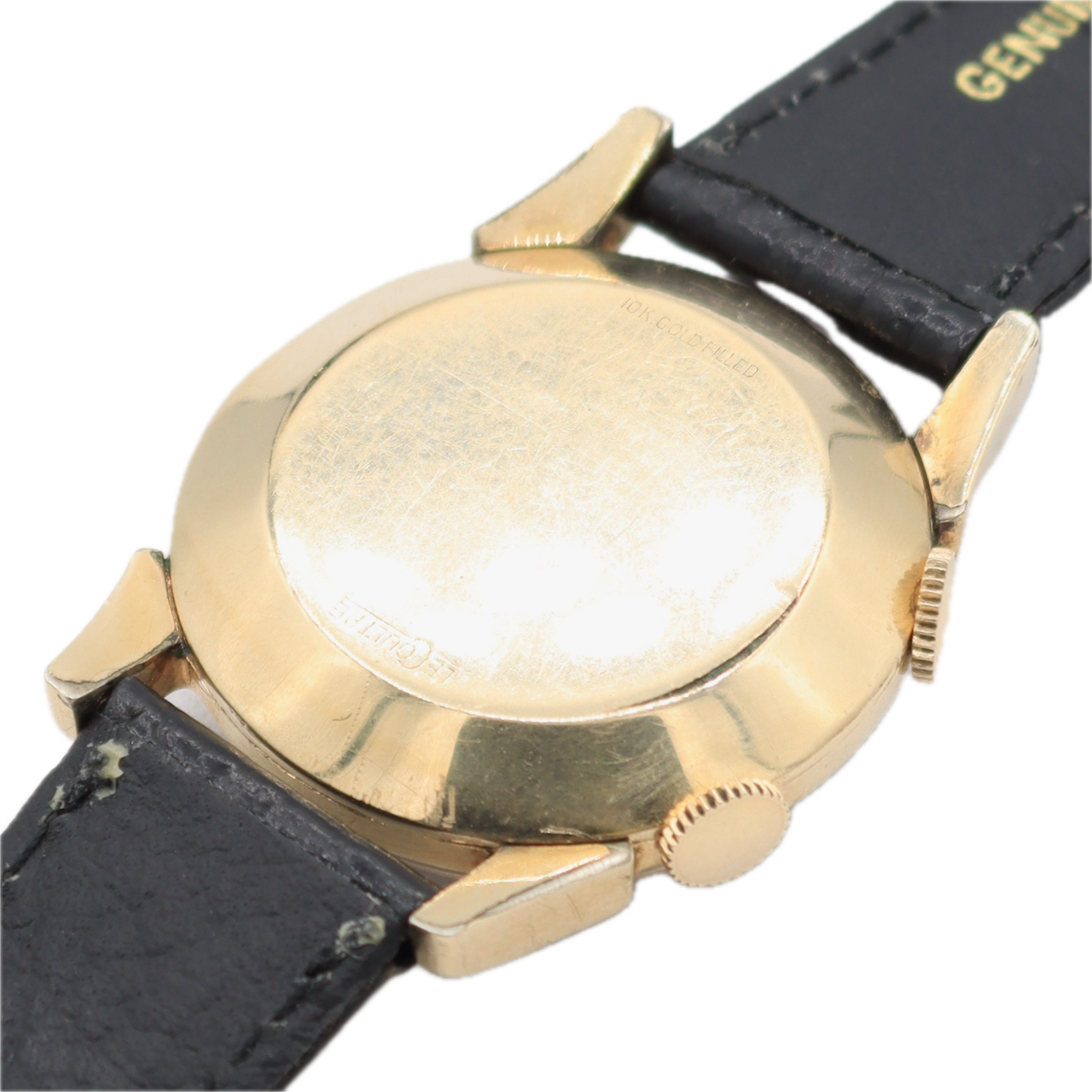 Vintage 32mm LeCoultre 2052-1 Wrist Alarm Men's Mechanical Alarm Wristwatch 814