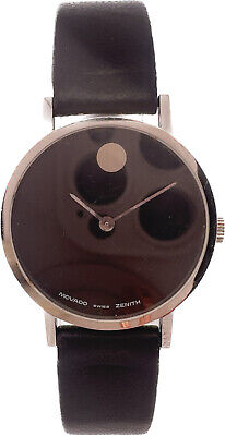 Vintage 31mm Movado Zenith 01.0520.305 Men's Mechanical Wristwatch 30.5 Steel