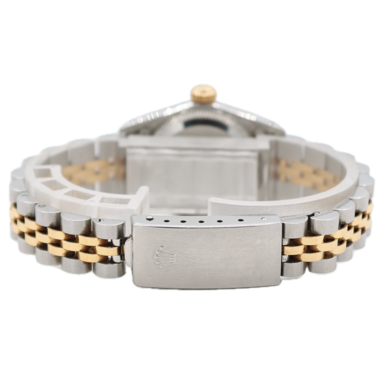 1986 Rolex 67193 Oyster Perpetual Lady Automatic Wristwatch 2130 Swiss Two Tone