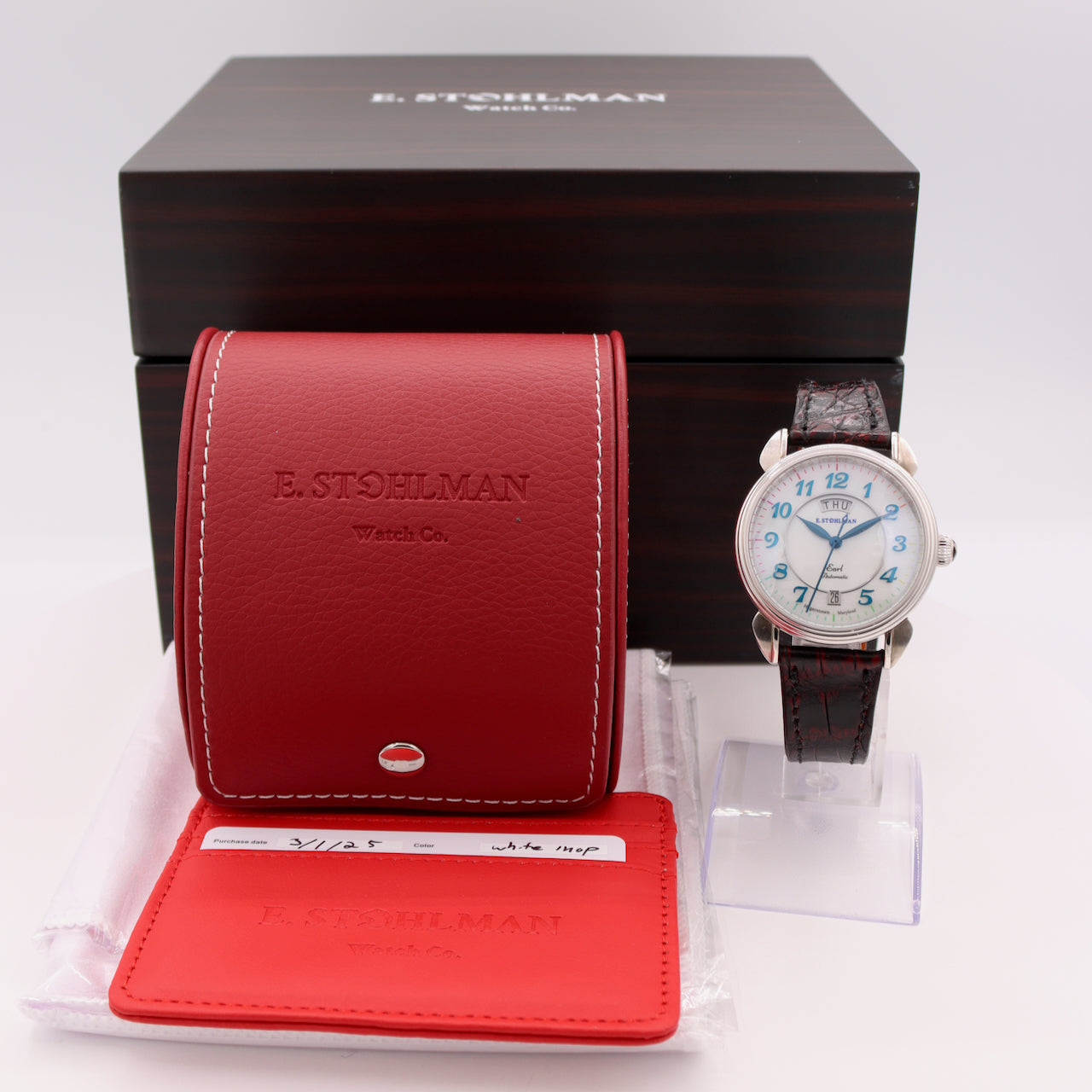 E. Stohlman Watch Co The Earl LE