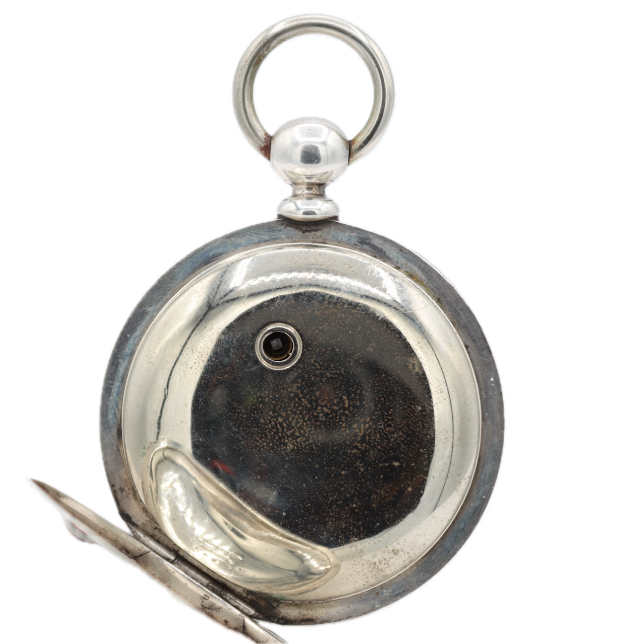 Antique 18s 1873 Illinois 4oz 7J Key Wind Pocket Watch Mason Coin Silver USA