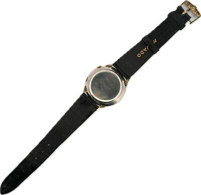 Vintage LeCoultre 3026 Parking Meter Men's Mechanical Alarm Wristwatch 814
