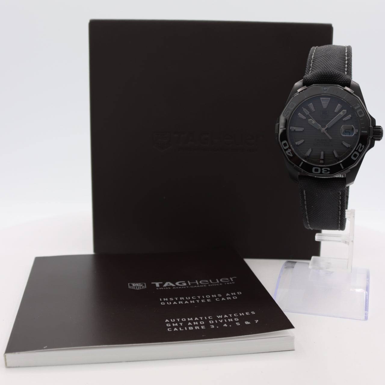 41mm TAG Heuer WAY218B.FC6364 Aquaracer Men's Automatic Wristwatch Steel