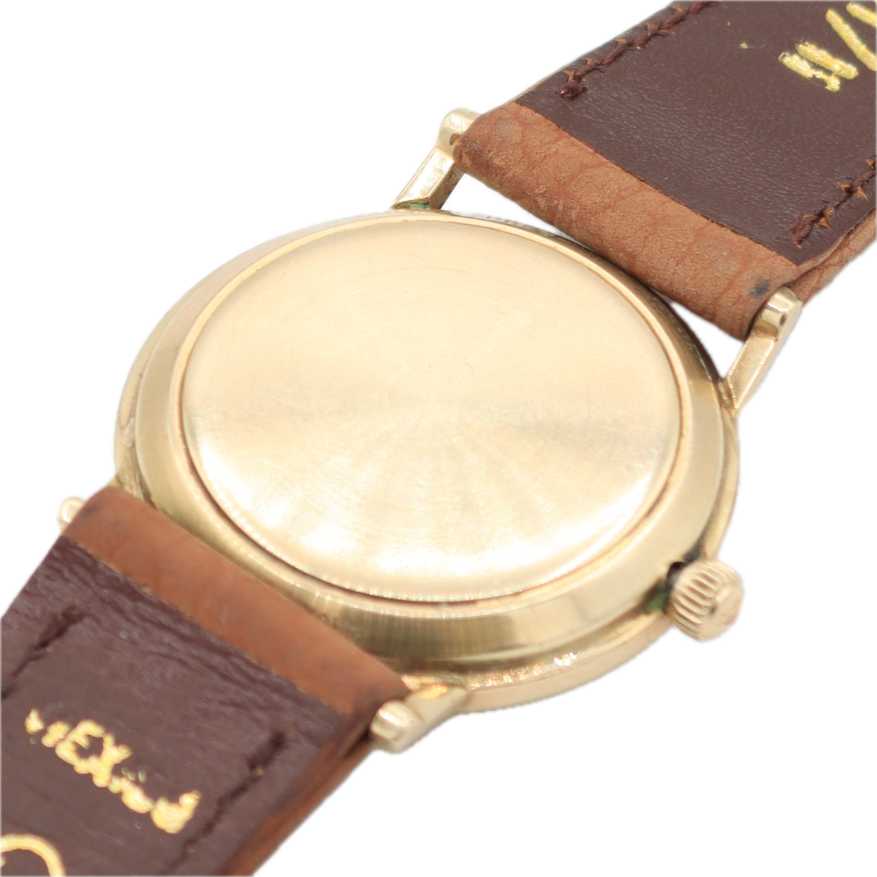 Vintage 30mm Wittnauer Geneve Cream Dial Men's Mechanical Wristwatch 10k RGP
