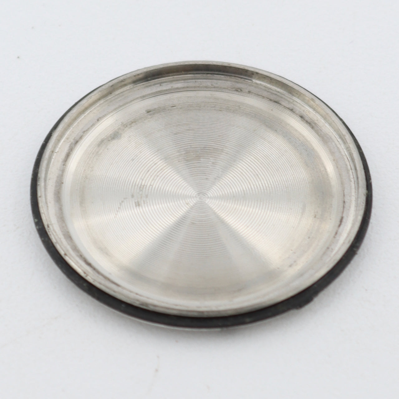 Vintage Waltham Red Pointer Date Men's Mechanical Wristwatch Swiss Chrome Plated