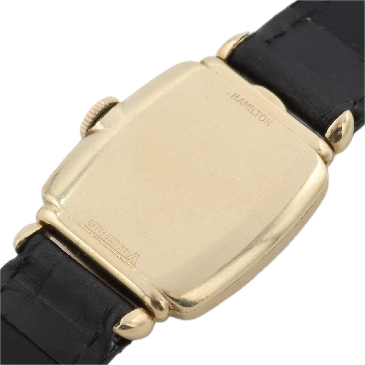 Vintage Hamilton Norman 19 Jewel Men's Mechanical Wristwatch 982 USA 14k GF