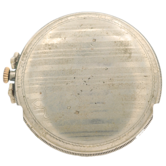 Antique 6s 1905 Elgin Pinstriped 7 Jewel Mechanical Hunter Pocket Watch 286
