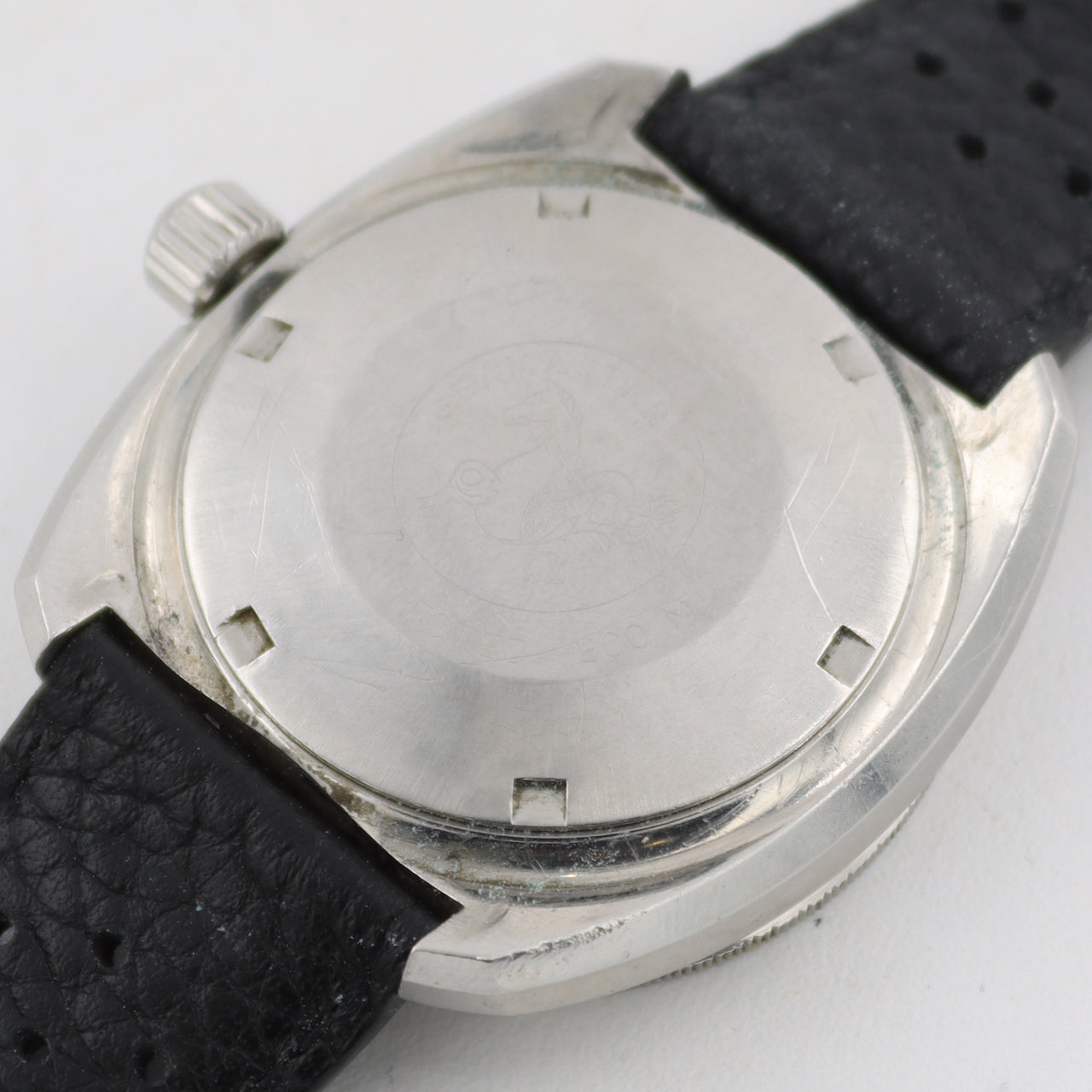 Vintage 1973 Omega 166.066 Seamaster 200 Banana Men's Automatic Wristwatch 565