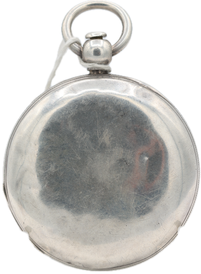 Antique 18s 1871 Elgin Hunter Pocket Watch Chas Fargo w/Key Coin Silver