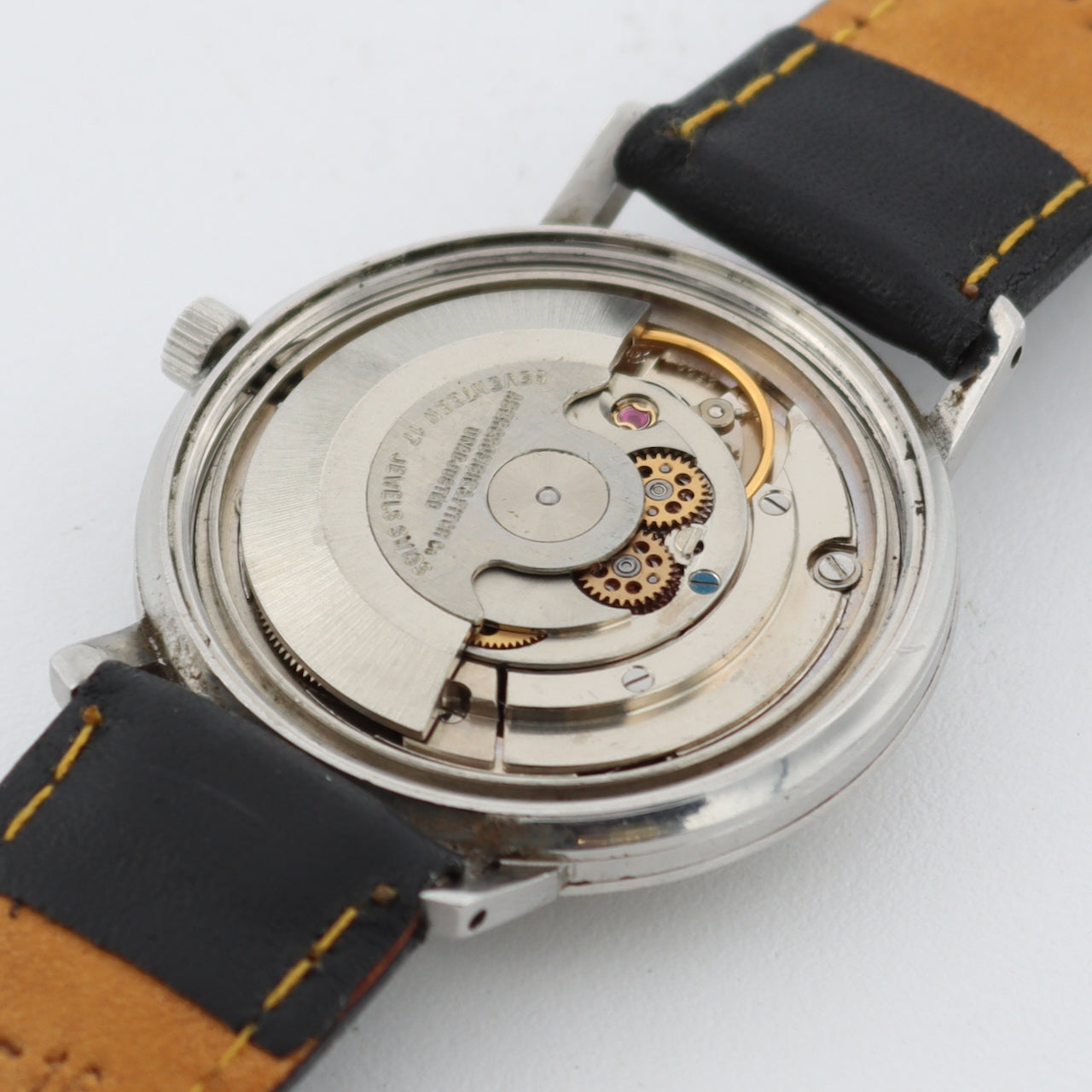 Abercrombie & Fitch Co Shipmate Date Men's Automatic Wristwatch ETA 2522 Steel