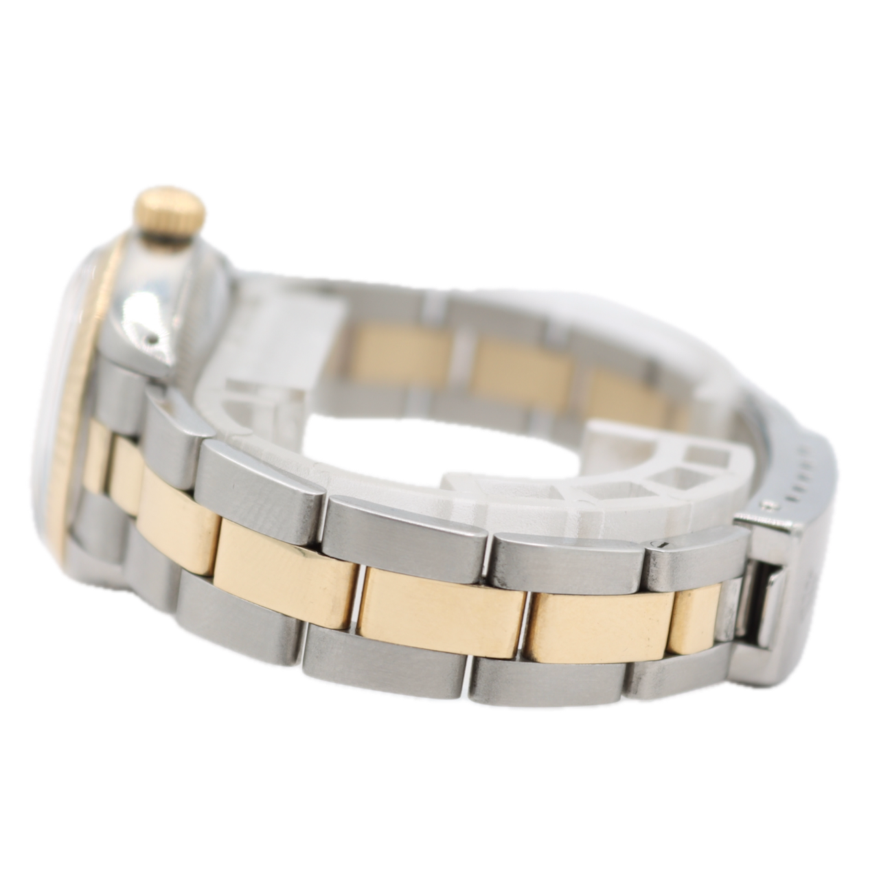 Vintage 26mm 1980 Rolex 6917 Date Ladies Automatic Wristwatch Swiss Steel & Gold