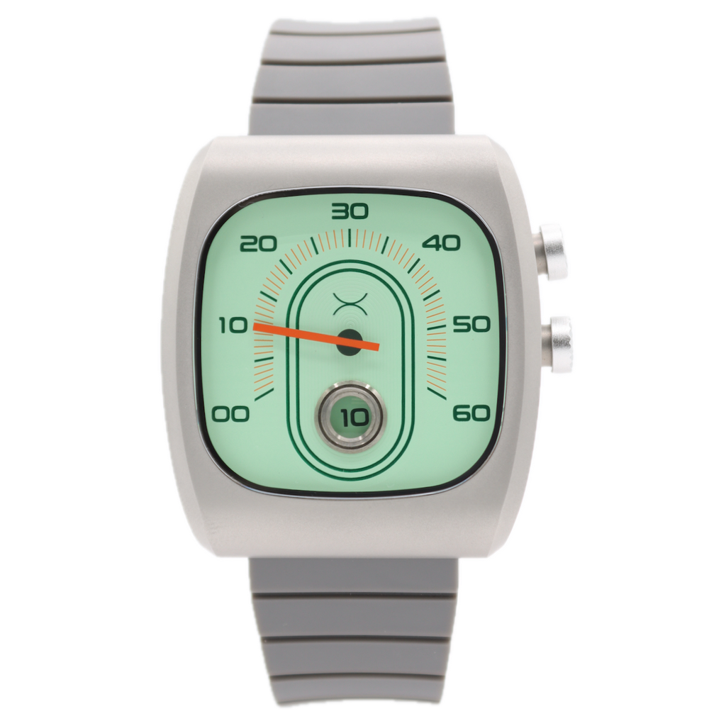 Xeric Retroscope Jump Hour Mint Ruby RTS-1169-11R