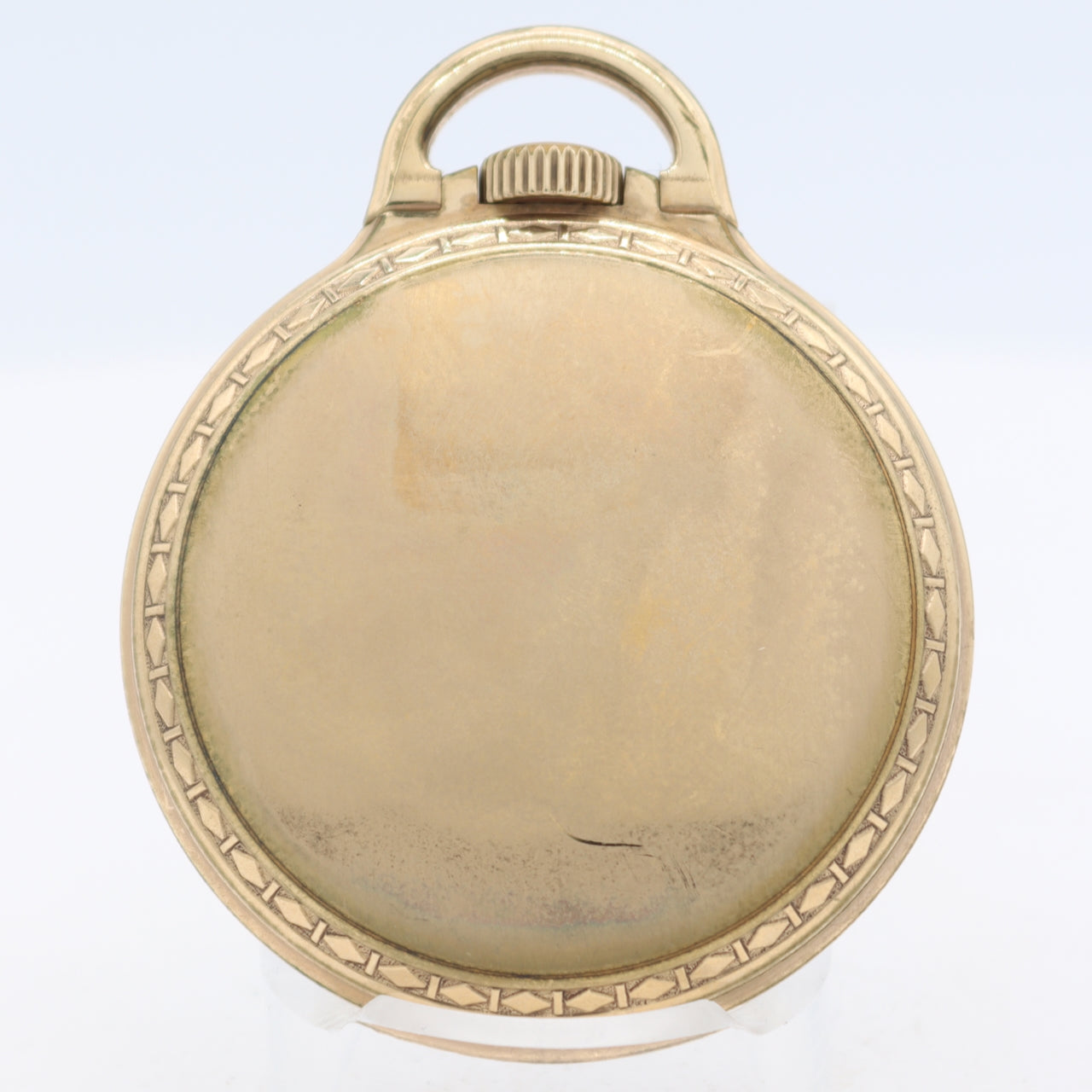 Antique 16s Elgin Veritas Up Down Wind Indicator 23j Railroad Pocket Watch 453