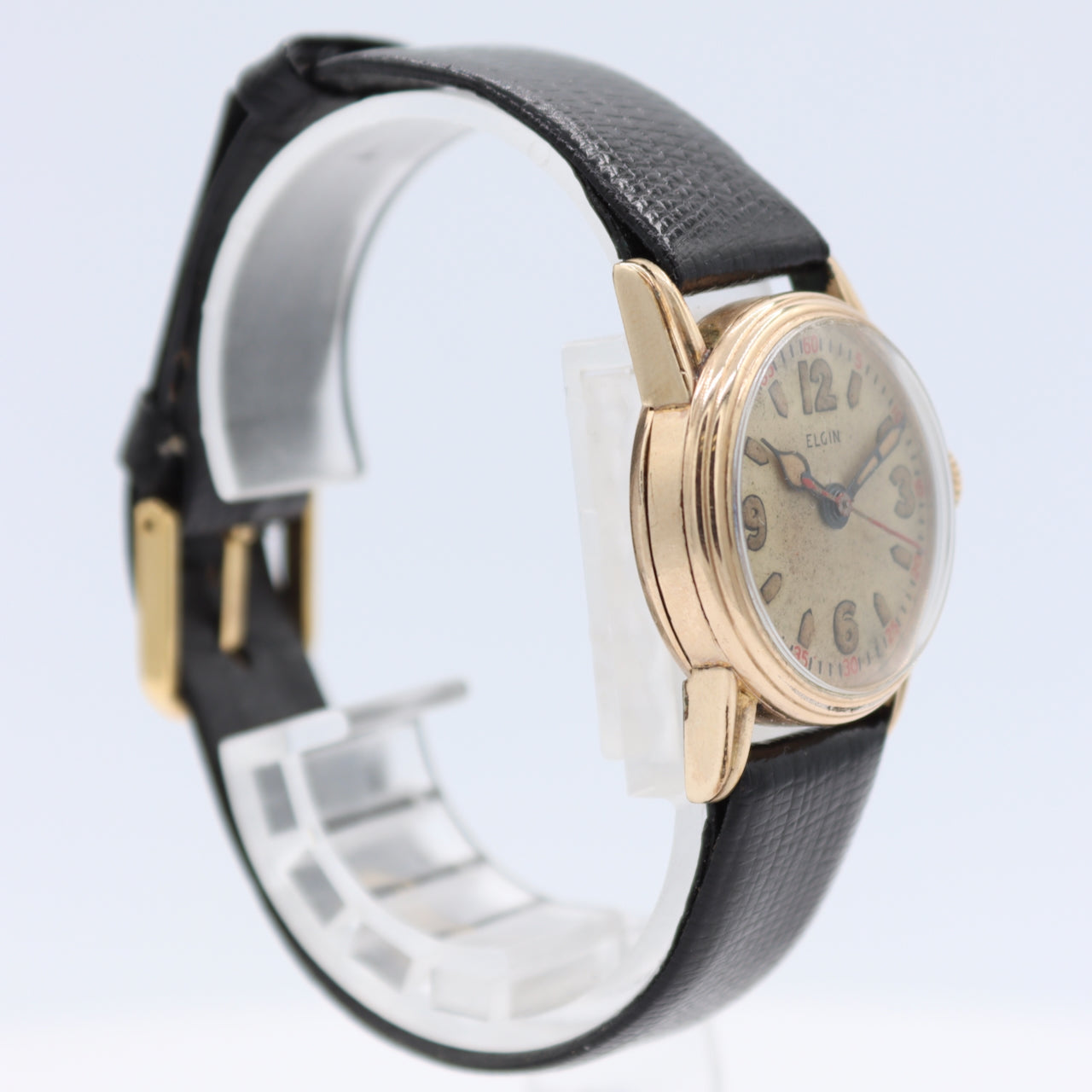 Vintage 1938 Elgin 2863 Airlord 15 Jewel Men's Mechanical Wristwatch 532 10k GF