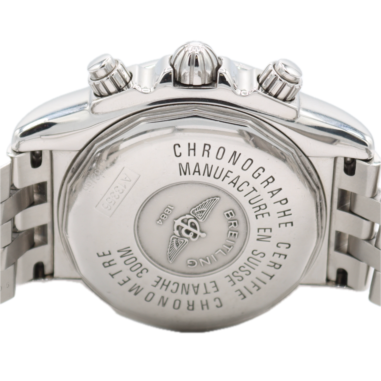Breitling A13356 Chronomat Evolution Men's Chronograph Wristwatch Swiss Steel