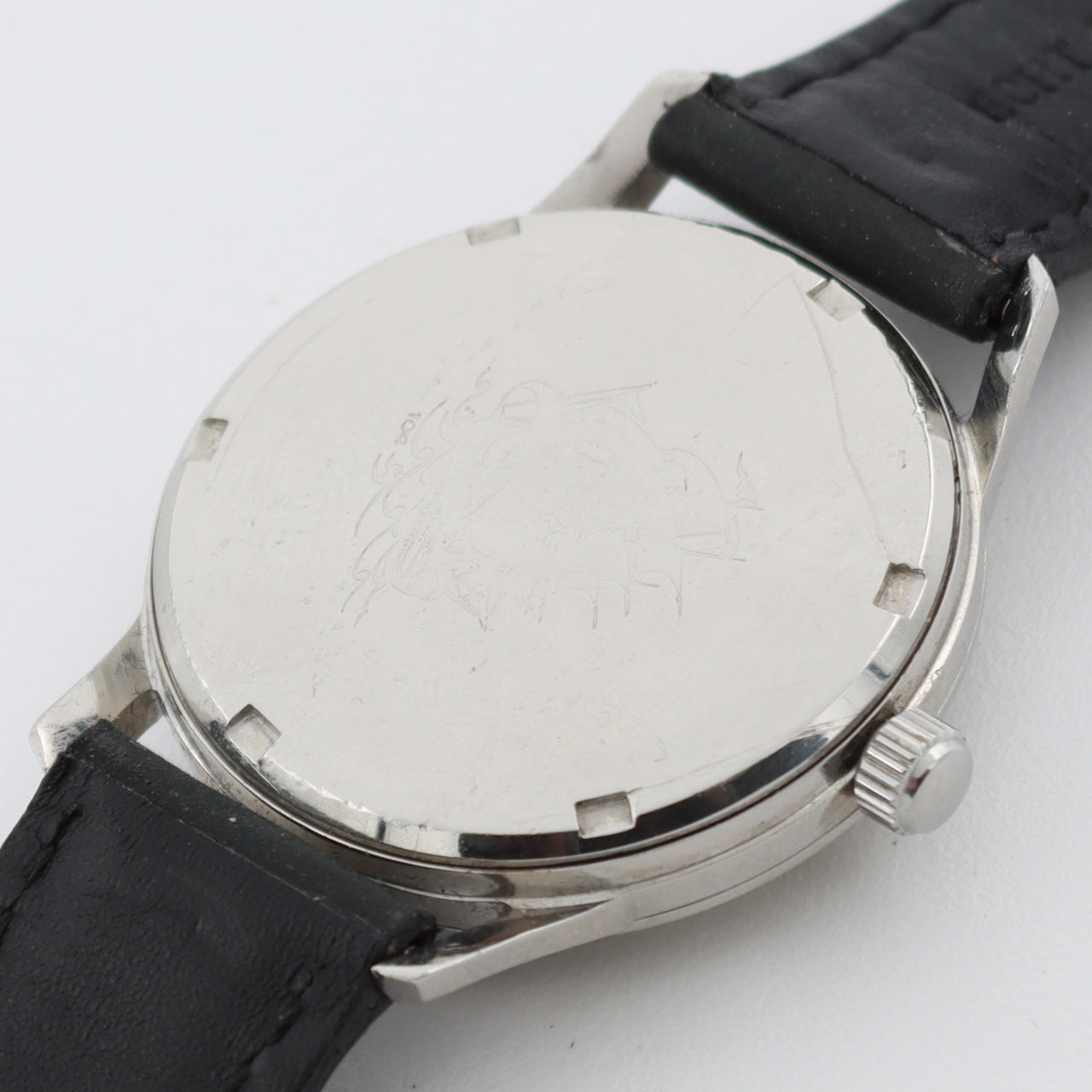 Vintage 35.5mm 1958 Longines Flagship Oversized Men's Wristwatch 30LS Steel