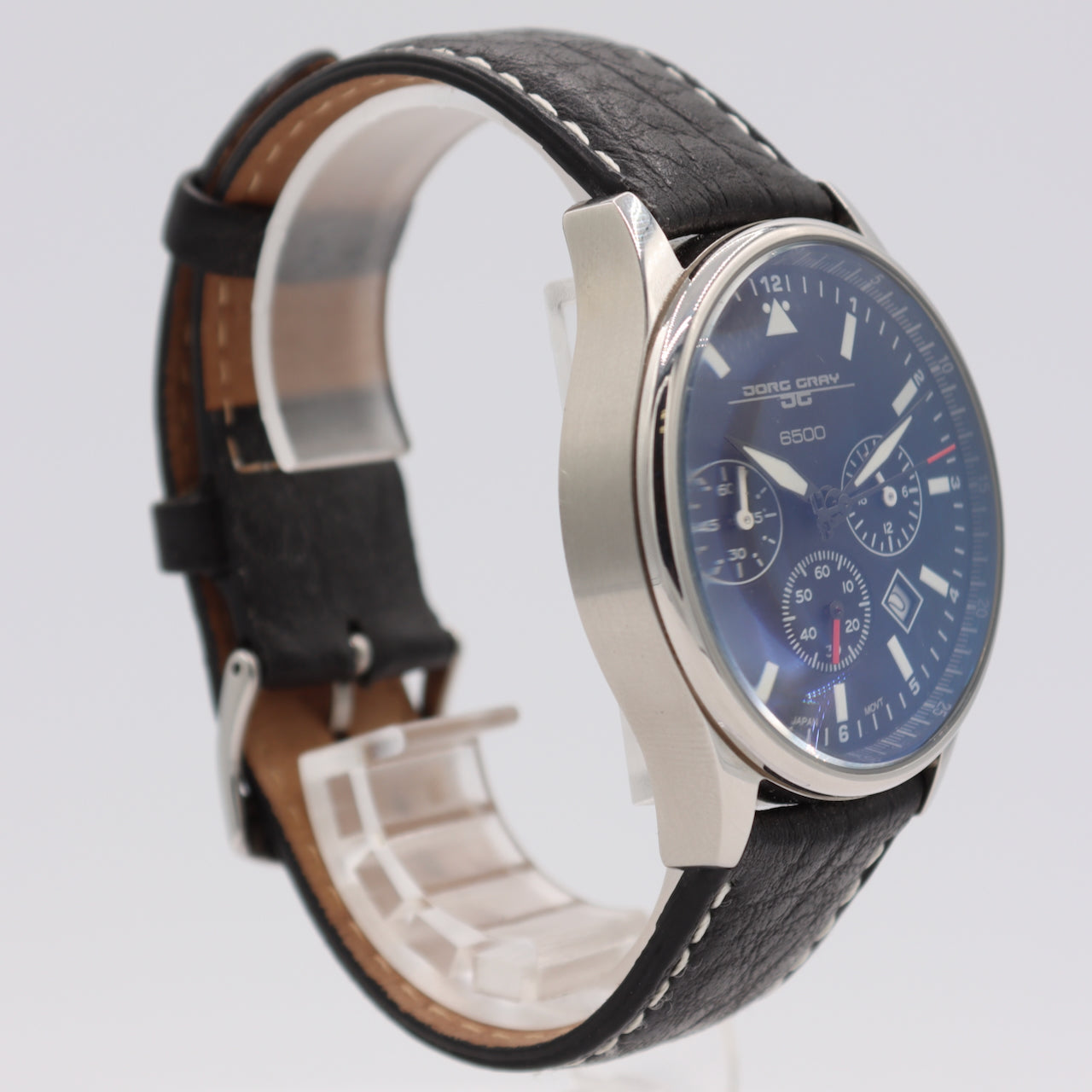 41mm 2009 Jorg Gray JG6500 Obama Edition Men's Quartz Wristwatch Steel