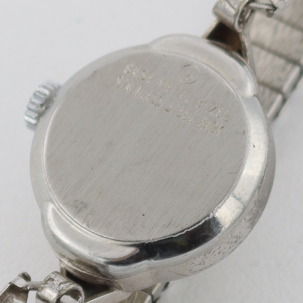 Vintage Waltham Cocktail 17 Jewel Ladies Mechanical Wristwatch Steel & Chrome