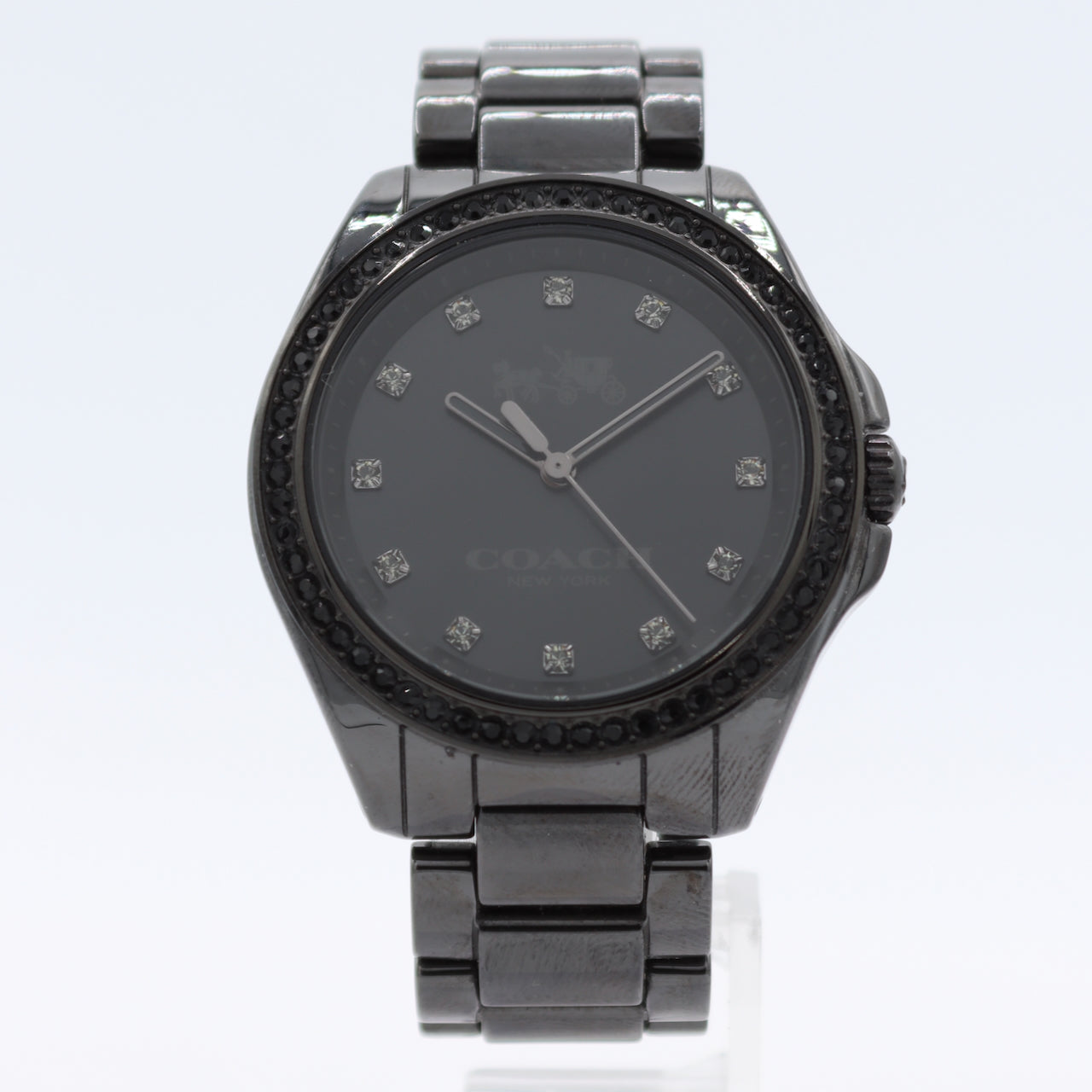 36mm Coach CA.67.7.49.1227S Cary Ladies Quartz Wristwatch Swiss Stainless Steel