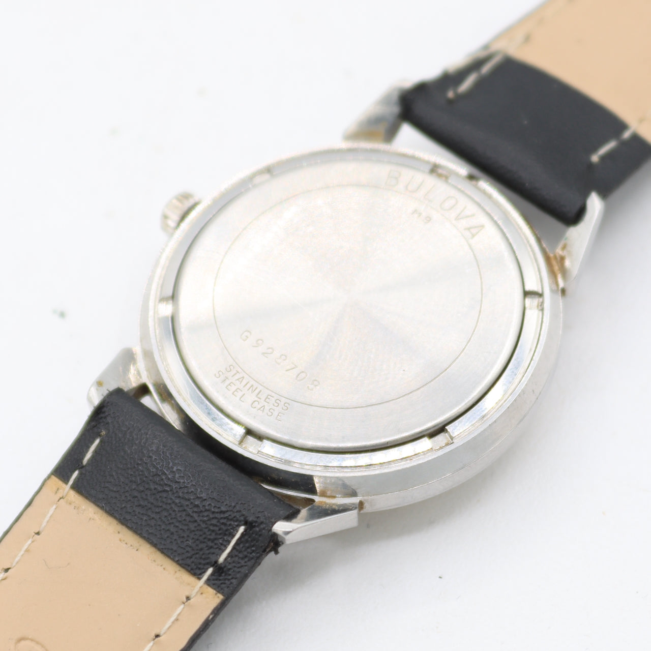 Vintage 33mm 1979 Bulova Sea King Men's Automatic Wristwatch 11ANACD Steel Runs
