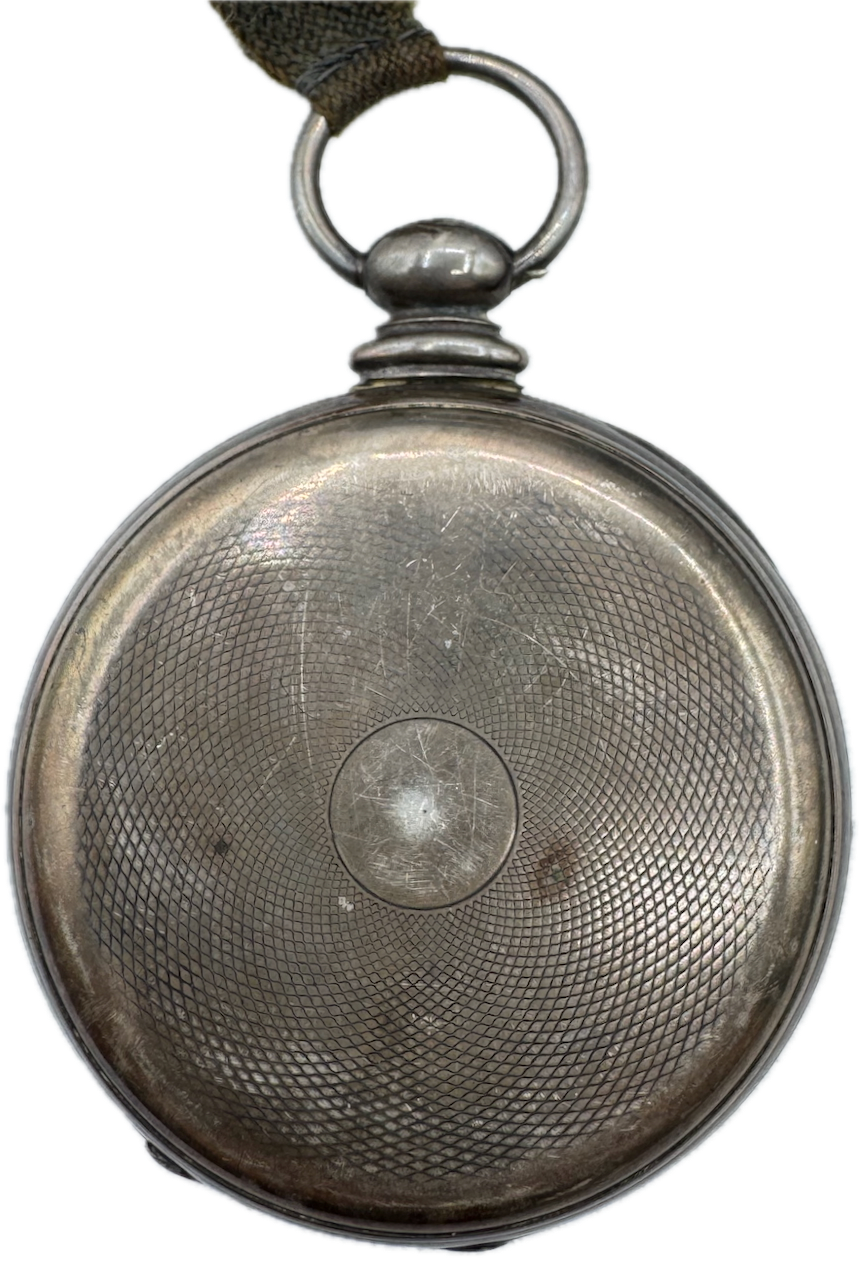Antique Joseph French Farm Key Cylinder Escapement Pocket Watch Royal Exchange