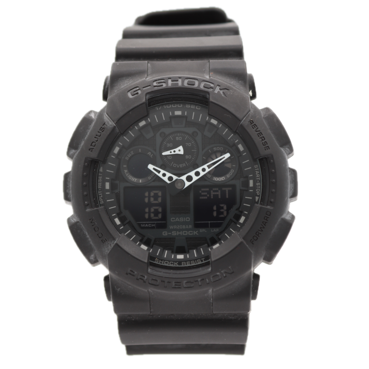 Casio G-Shock Black Analog GA-100 5081