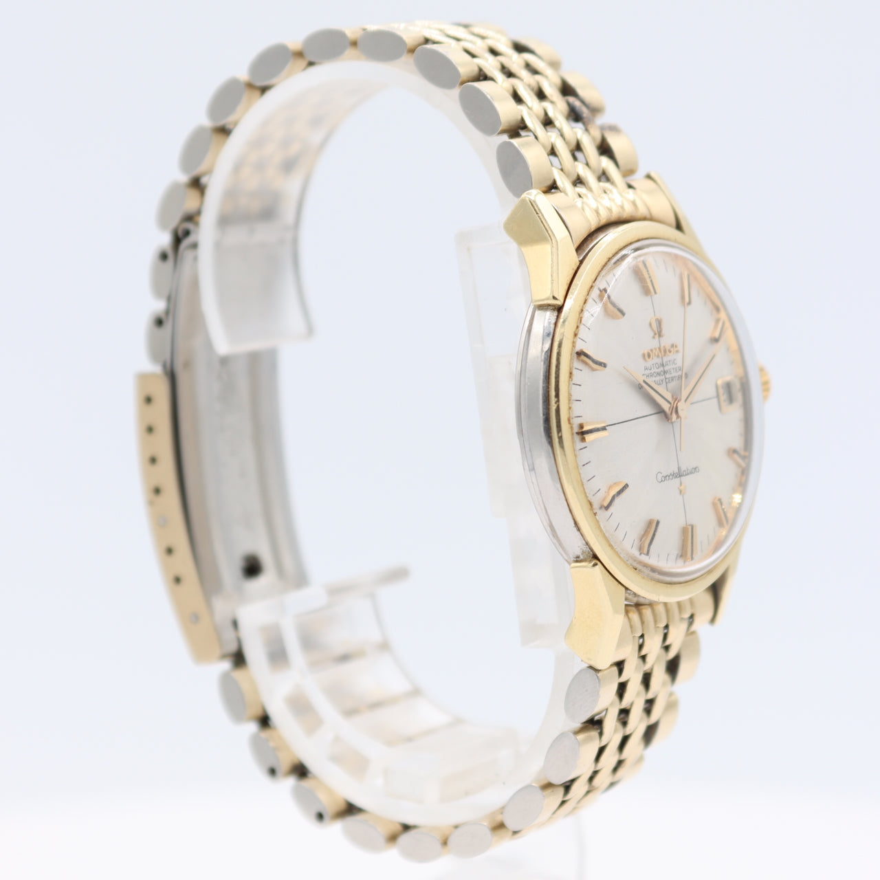 Vintage Omega 168.005 Constellation Men's Automatic Wristwatch 561 Gold Capped