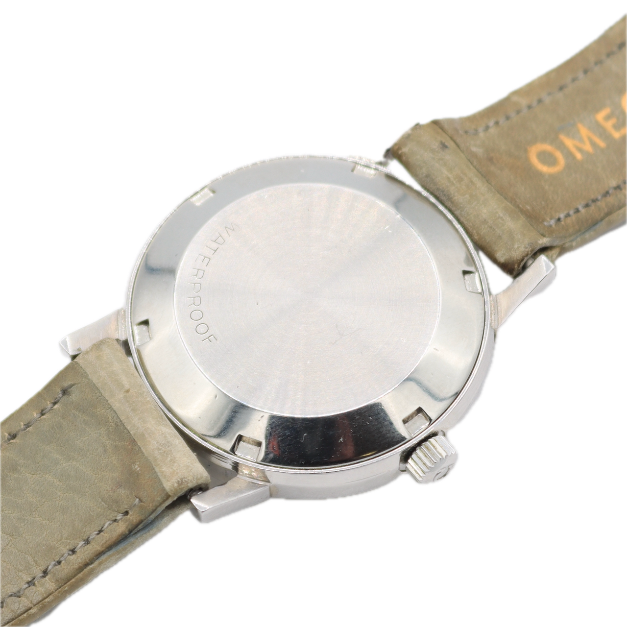 Vintage 35mm Omega 166.070 Geneve Men's Automatic Wristwatch 562 Swiss Steel