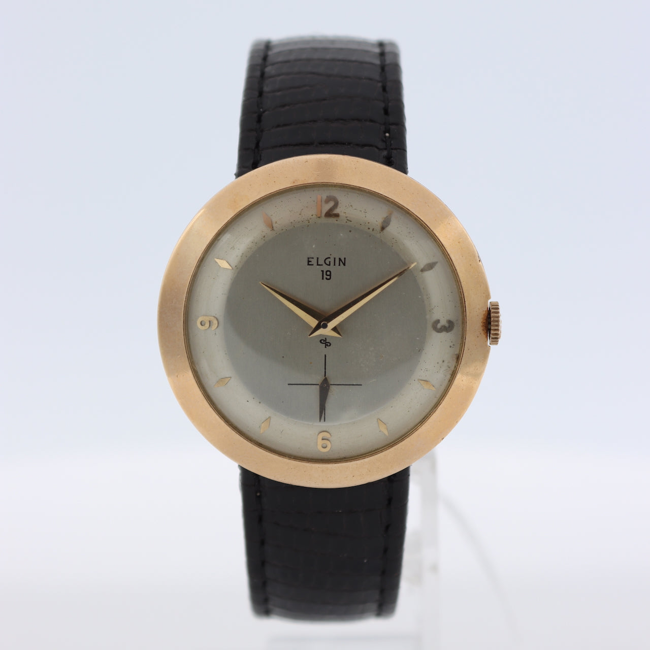 Vintage Elgin 5734 Alden 19 Jewel Men's Mechanical Wristwatch 581 USA 10k GF