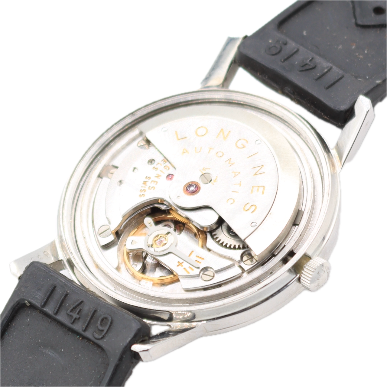 Vintage 35mm Longines 9024 Conquest 24J Men's Automatic Wristwatch 291 Steel