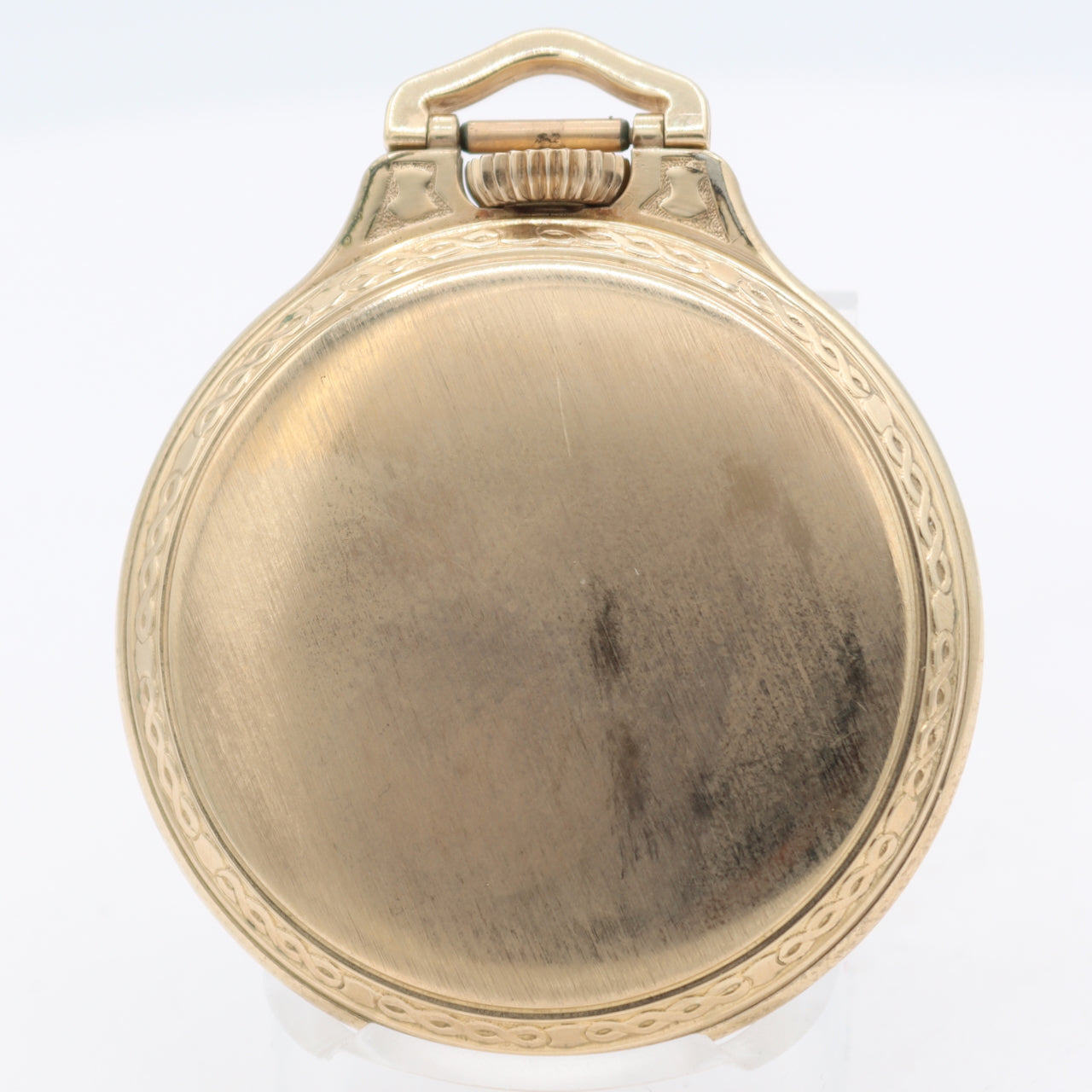 Antique 16s 1966 Hamilton 21 Jewel Pocket Watch 992B w Approval Card 10k GF