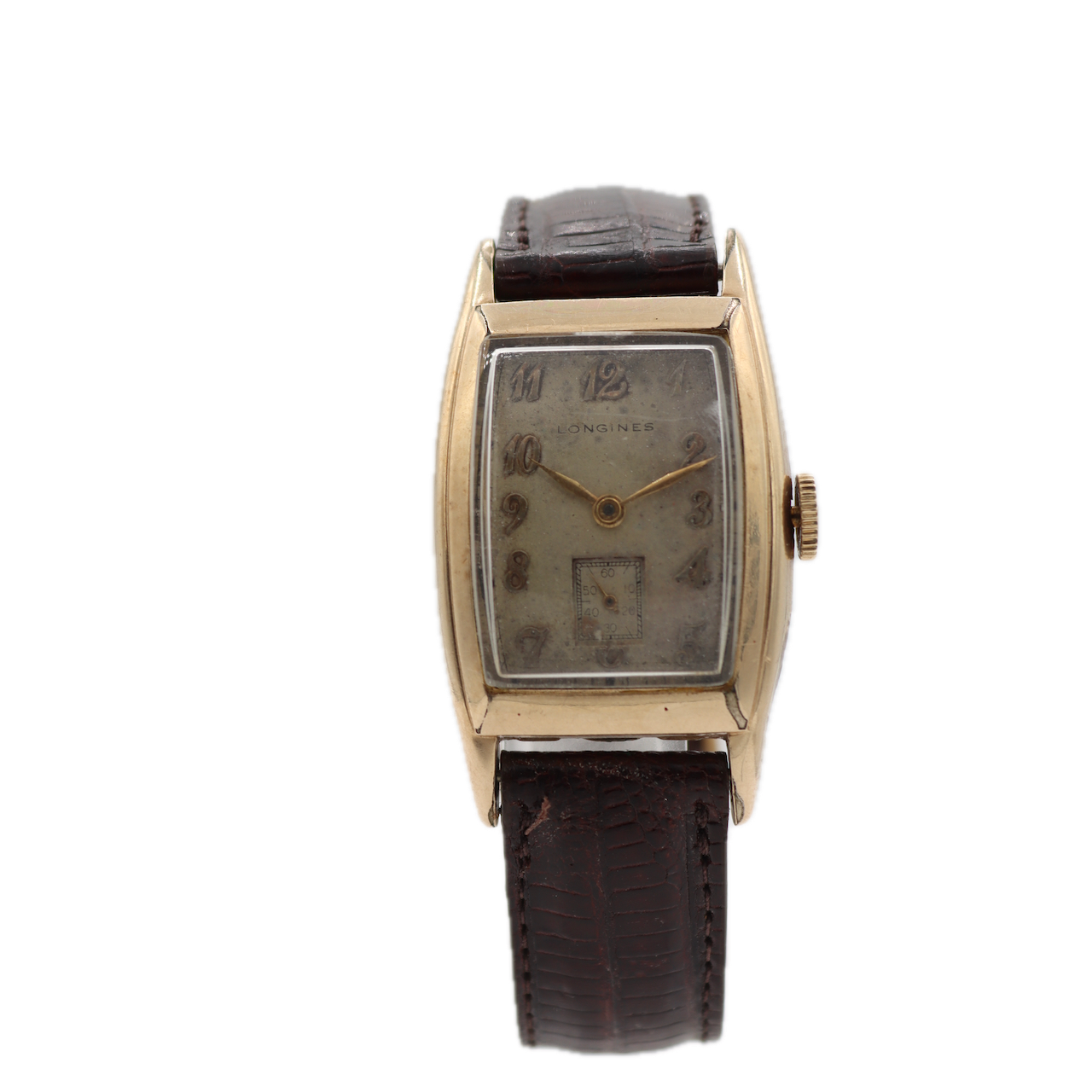 Vintage Longines Men's Mechanical Wristwatch 10 L Swiss 10k Gold Filled