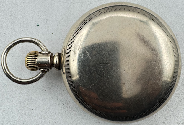Antique 18s 1897 Hamilton 16 Jewel Hunter Pocket Watch 931 Oresilver USA