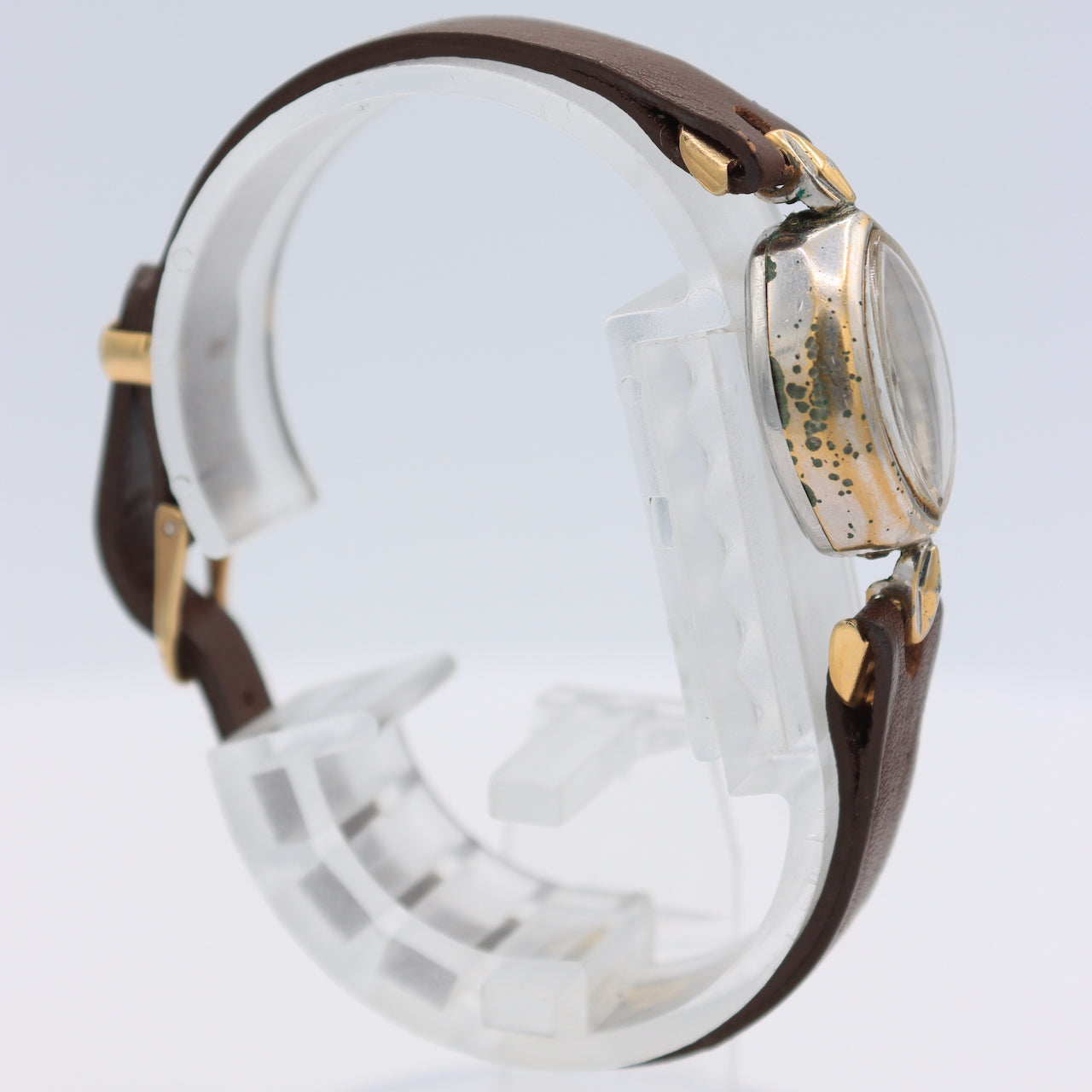 Vintage Elgin 3641 Starlite Ladies Mechanical Wristwatch M-115 Swiss Gold Tone