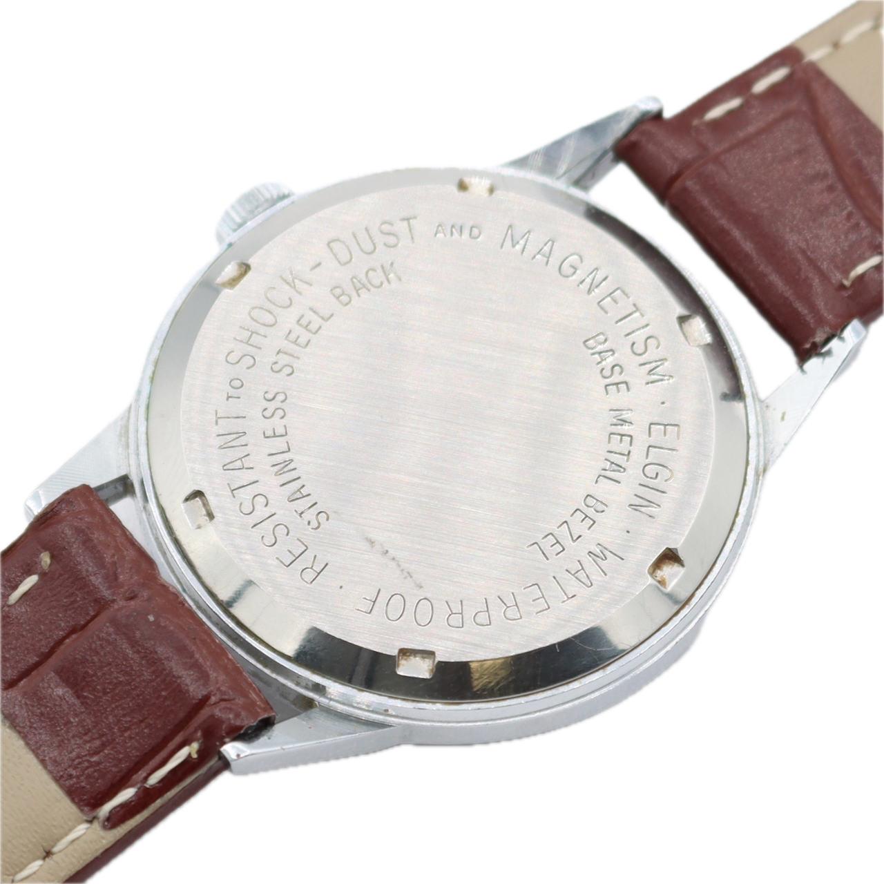 Vintage Elgin 6926 Sportsman Men's Mechanical Wristwatch Standard 1686 Steel